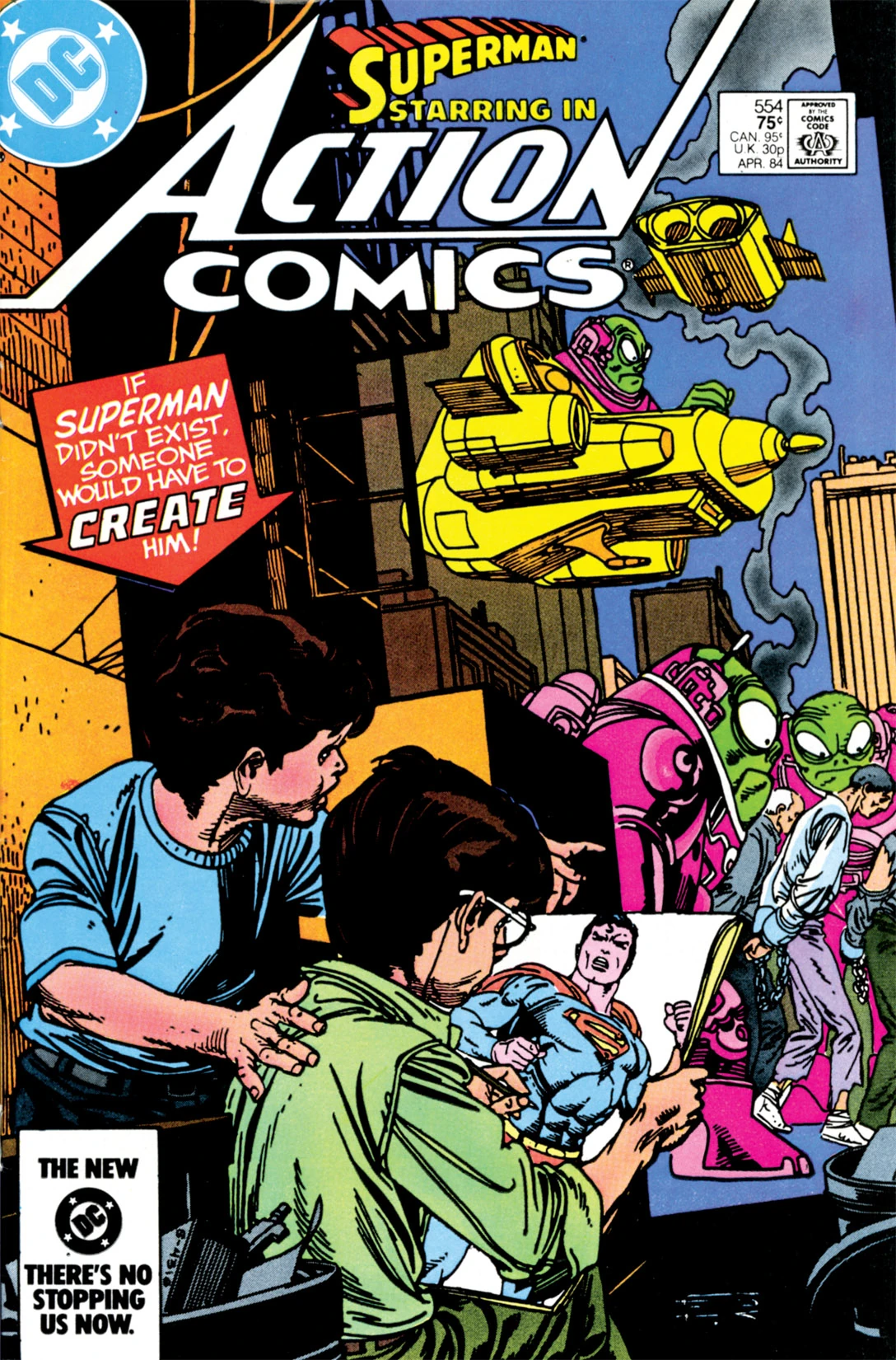 Action Comics #554 (DC, 1984 — Cover A) cover